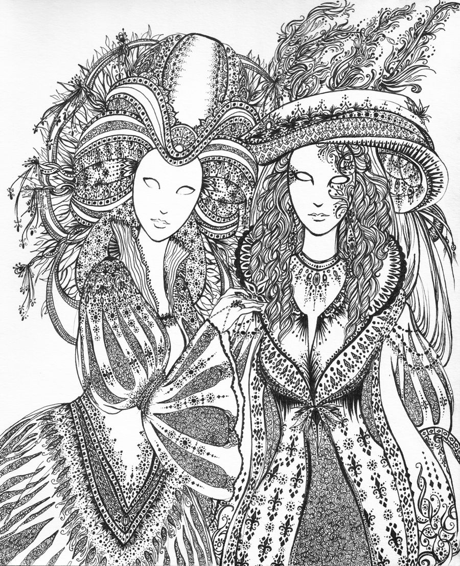 Carnivale - lineart