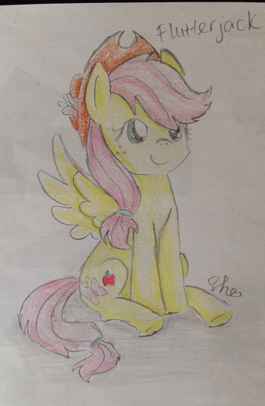 Flutterjack Human My friend's oc Flutterjack by SpringHeart121 on DeviantArt