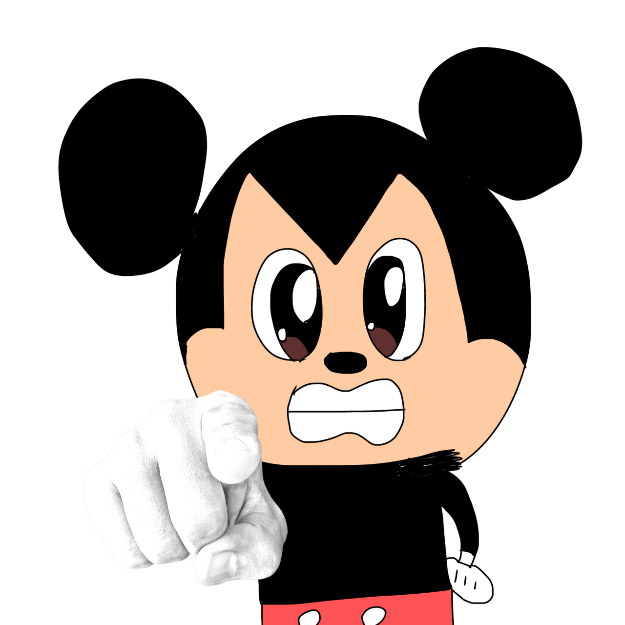Mickey Rapper Pointing Mickey Mouse Pointing At You by MickeyMouse5774 on DeviantArt