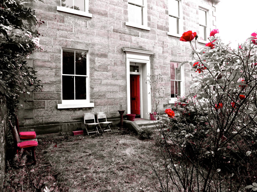 Red gardens by Oted on DeviantArt