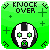 Knock over pixel avatar