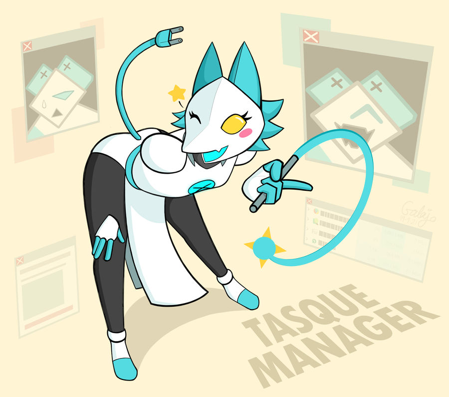 DELTARUNE Tasque Manager By Galajo On DeviantArt deltarune-tasque-manager-by-galajo-on-deviantart