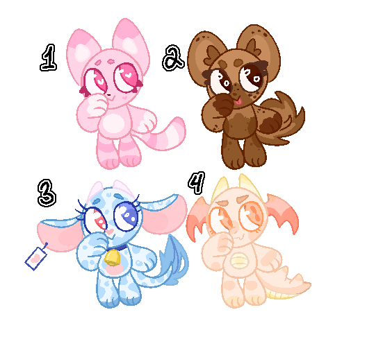 Chibi Rv OPEN 3/4 Cheap Chibis by weebasaur on DeviantArt