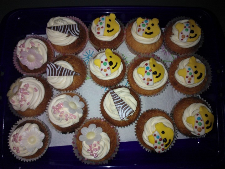 Pudsey Cupcakes