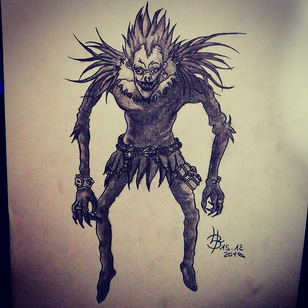 Death Note Ryuk by Laraba44 on DeviantArt