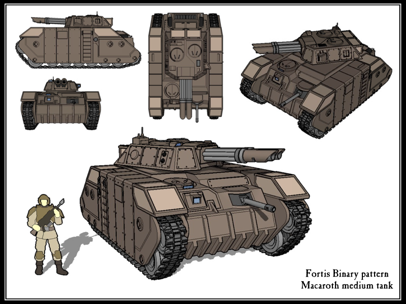 Imperial Macaroth tank