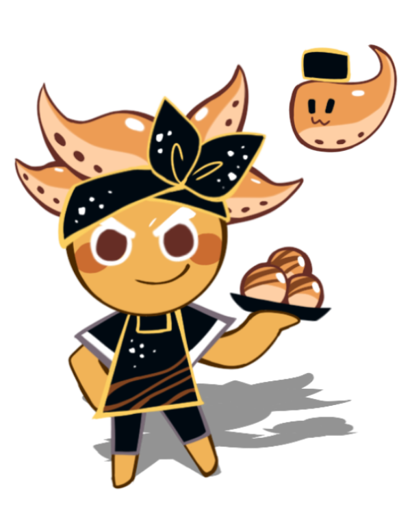 Cookie run OC Takoyaki cookie by MorpangII on DeviantArt