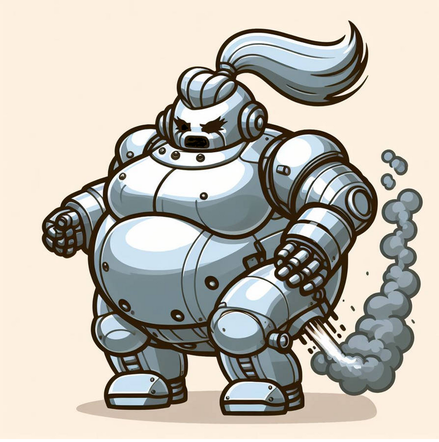 Fat Deviantart Robot AI Fat Girl Fart Art - Robot 2 by ILUVGIRLFARTING on DeviantArt