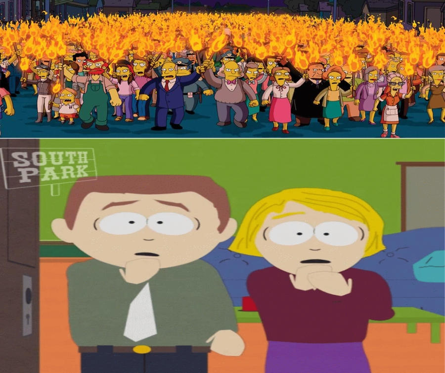 Springfield Angry Mob About To Get Butters Parnets by MrArtGuy345 on ...