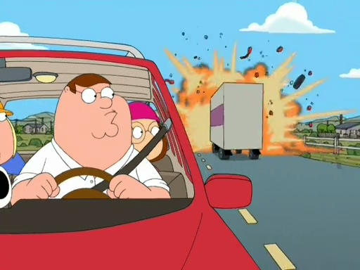 Family Guy - Car Explosion by MrArtGuy345 on DeviantArt