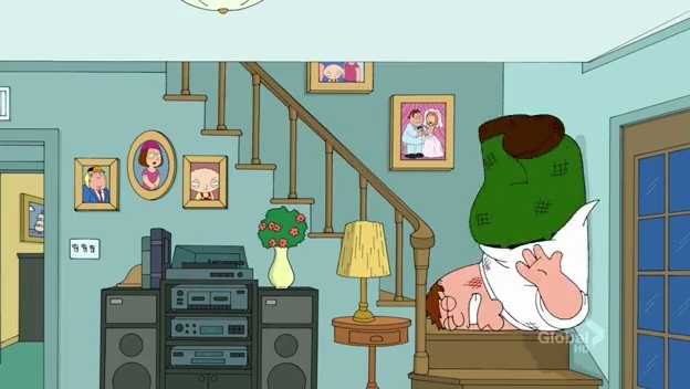 Peter Falls Down The Stairs 2 by MrArtGuy345 on DeviantArt