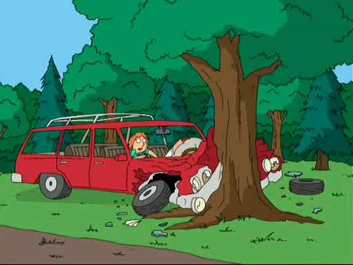 Family Guy - Car Crashes Into Tree by MrArtGuy345 on DeviantArt