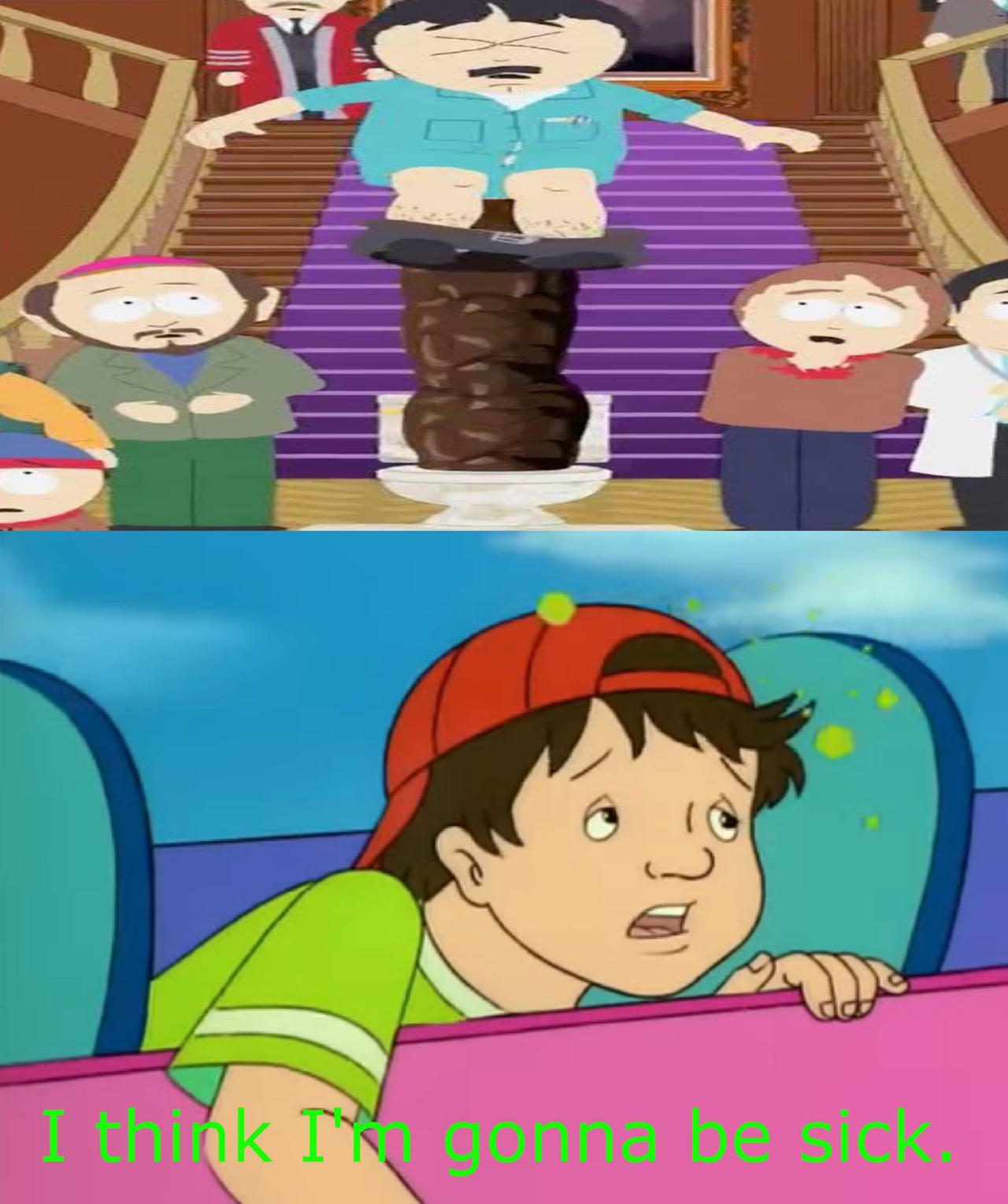 Randy's Poop Makes Ralphie Sick by MrArtGuy345 on DeviantArt