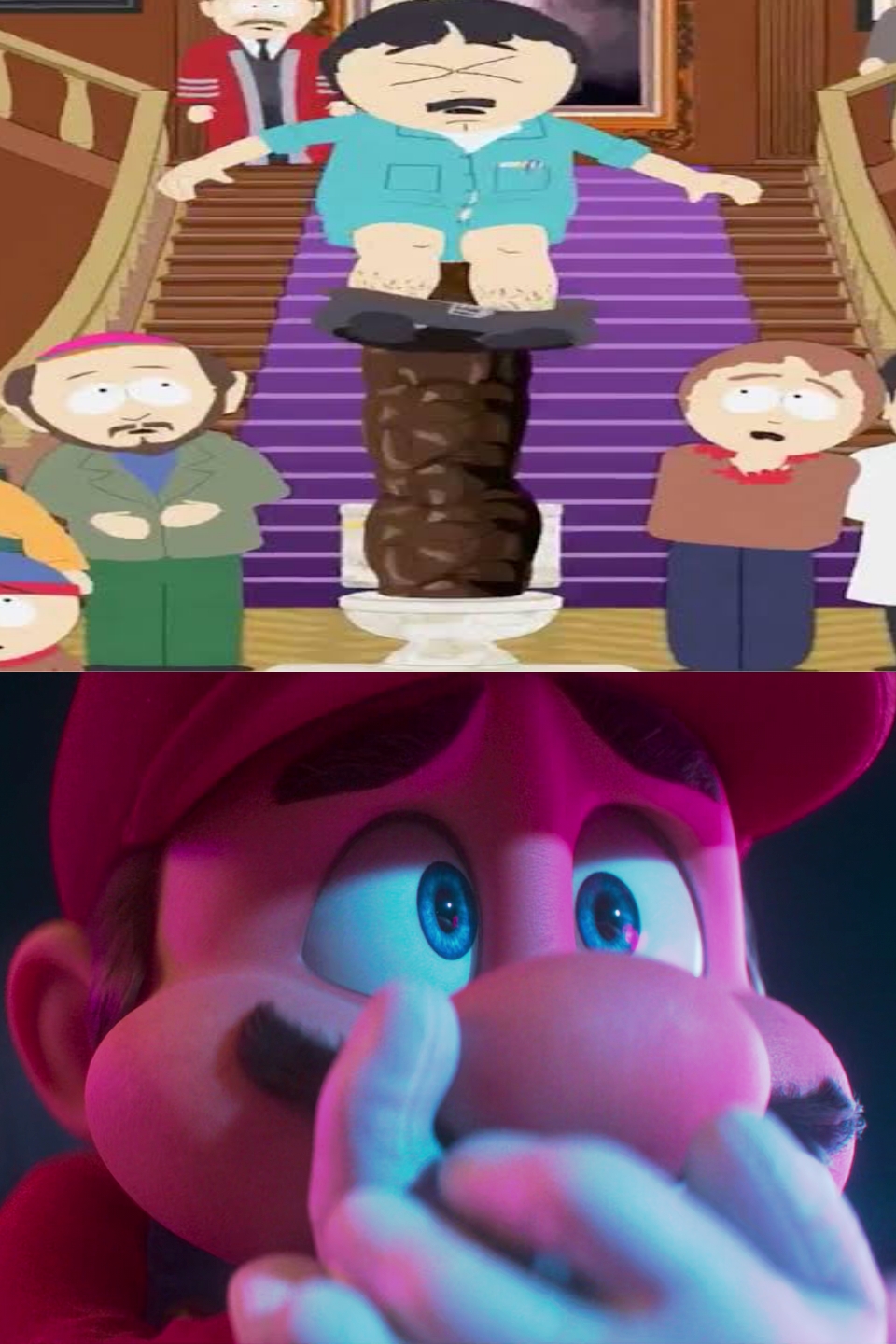 Randy's Poop makes Mario barf by MrArtGuy345 on DeviantArt