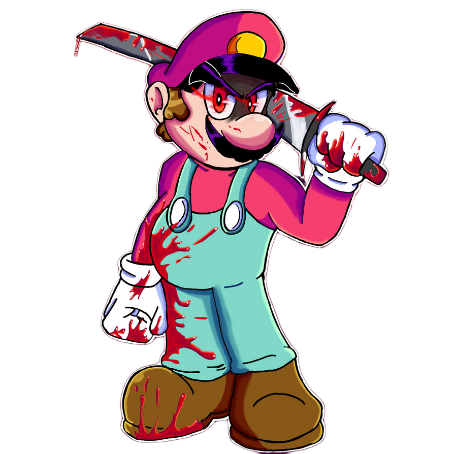 Devil Mario render by josheey on DeviantArt