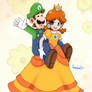 Luigi and Princess Daisy