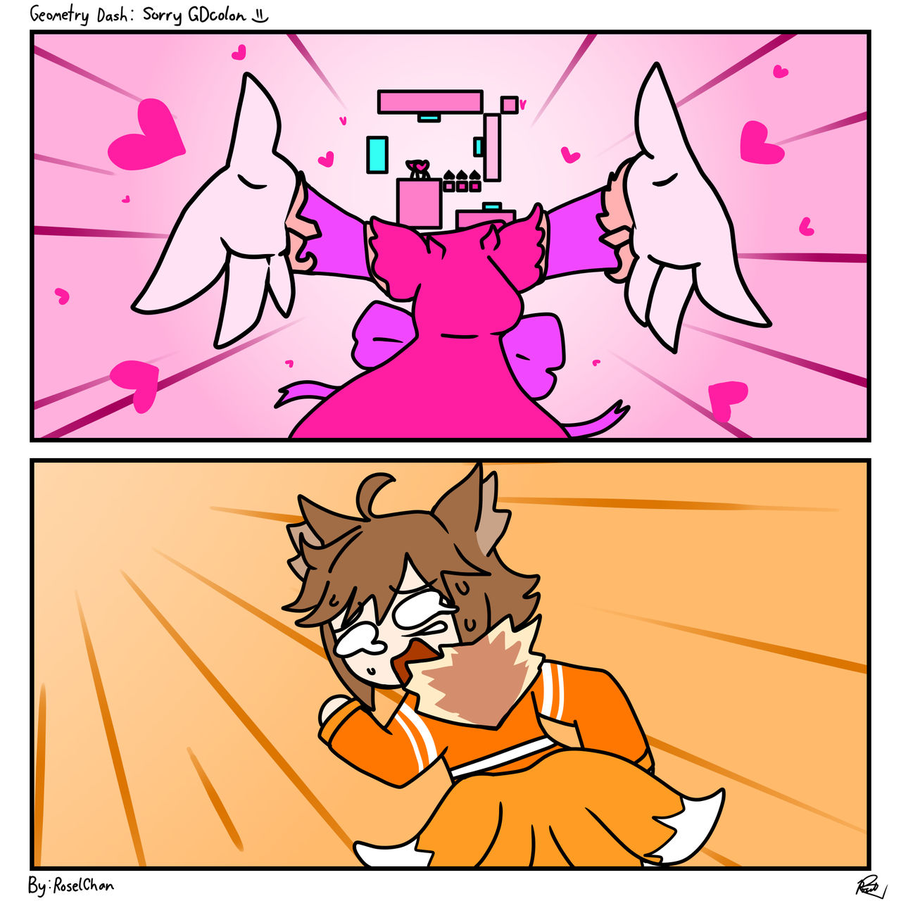 Gd Colon R63 Geometry Dash: GDcolon, Someone Spent $50k On Her. by RoselChan on ...