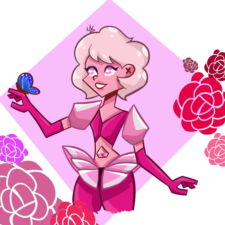 Pink Diamond's Empathy by Martarix on DeviantArt