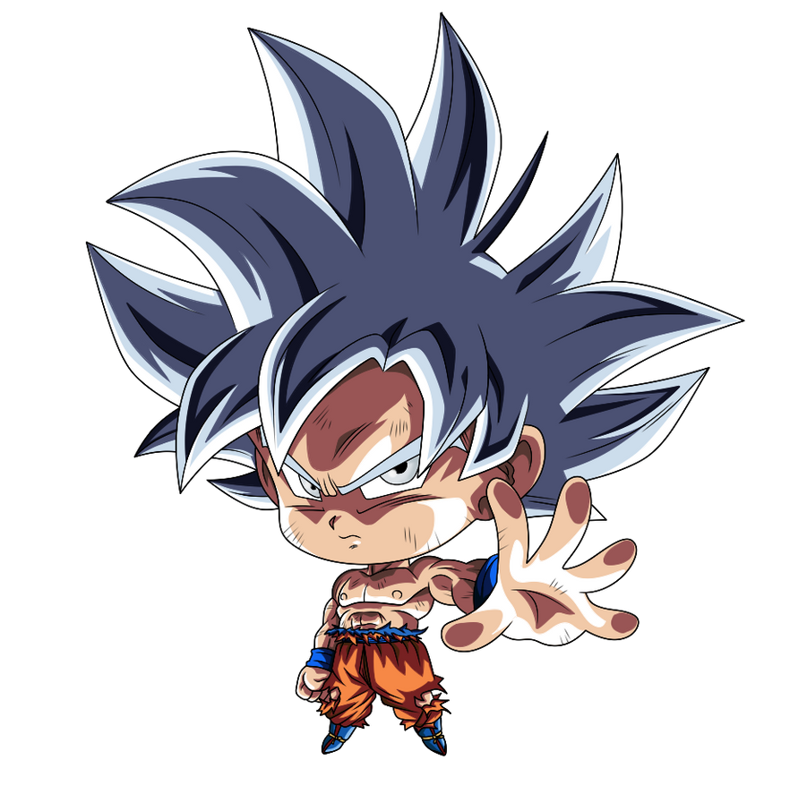 Image Result For Goku Ultra Instinct Chibi Goku Ultra