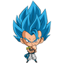 Gogeta SSGSS Chibi 1