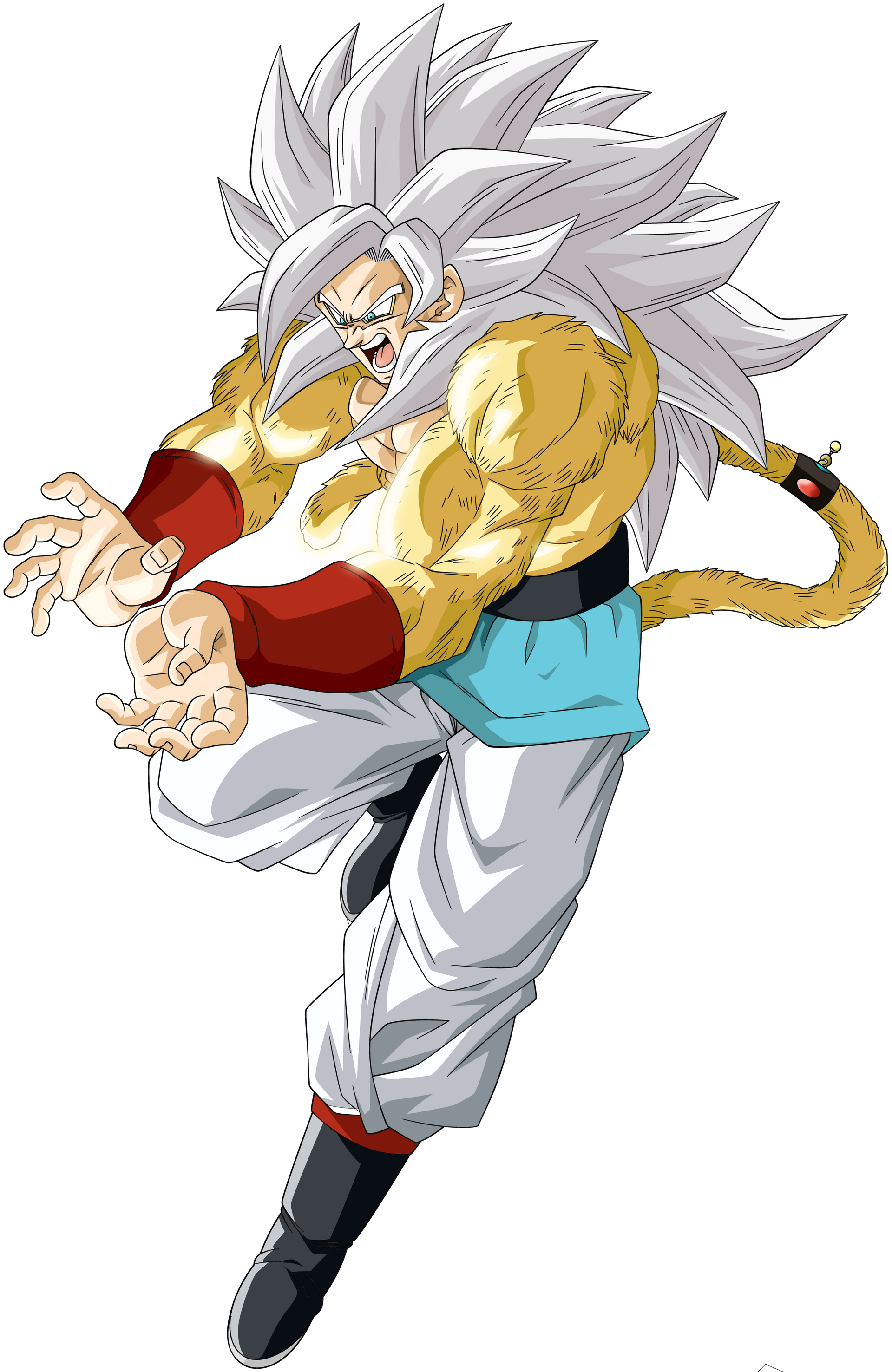 Goku SSJ6 Render 1 by SSJROSE890 on DeviantArt