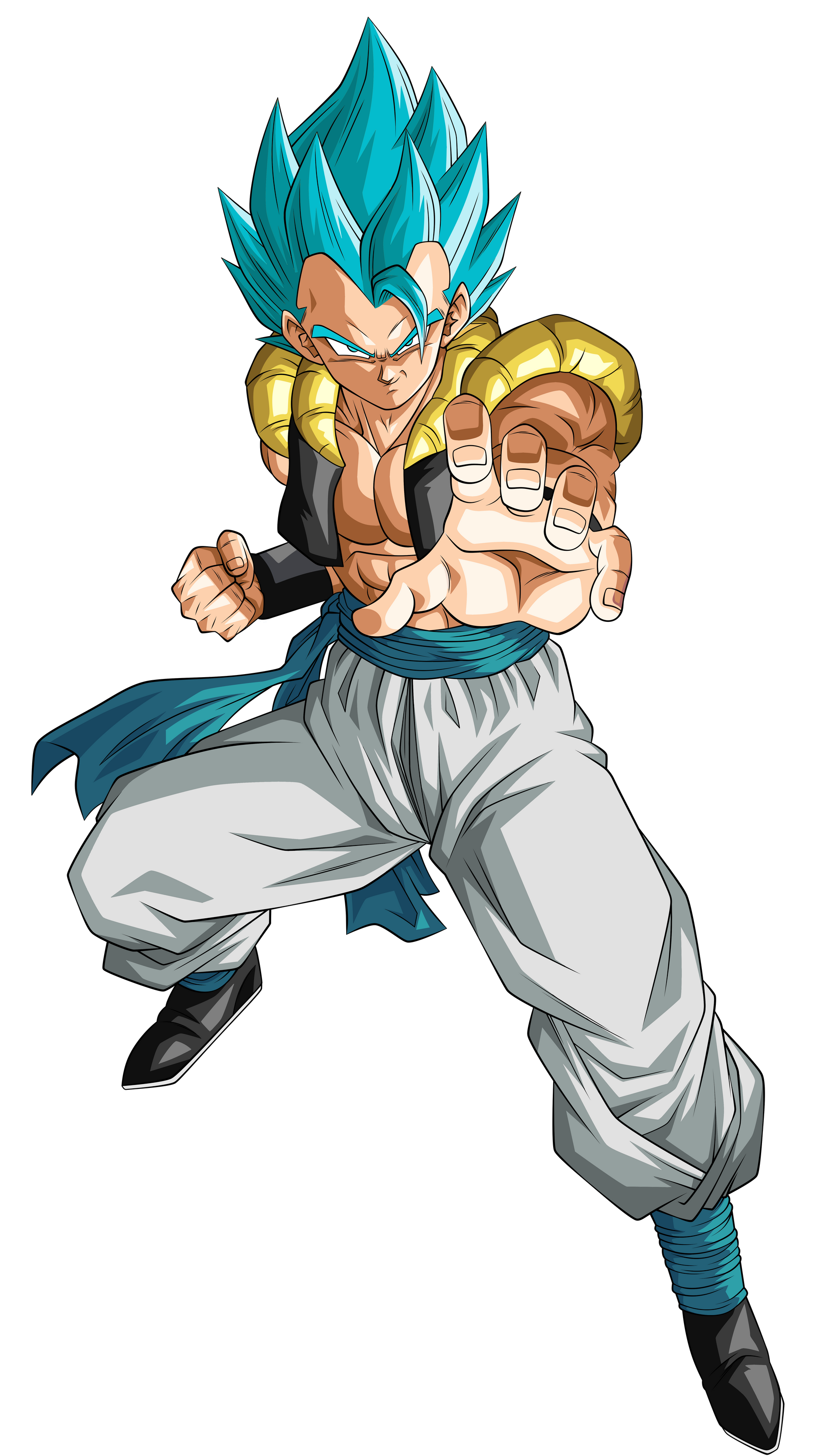 Gogeta SSGSS Render 4 by SSJROSE890 on DeviantArt