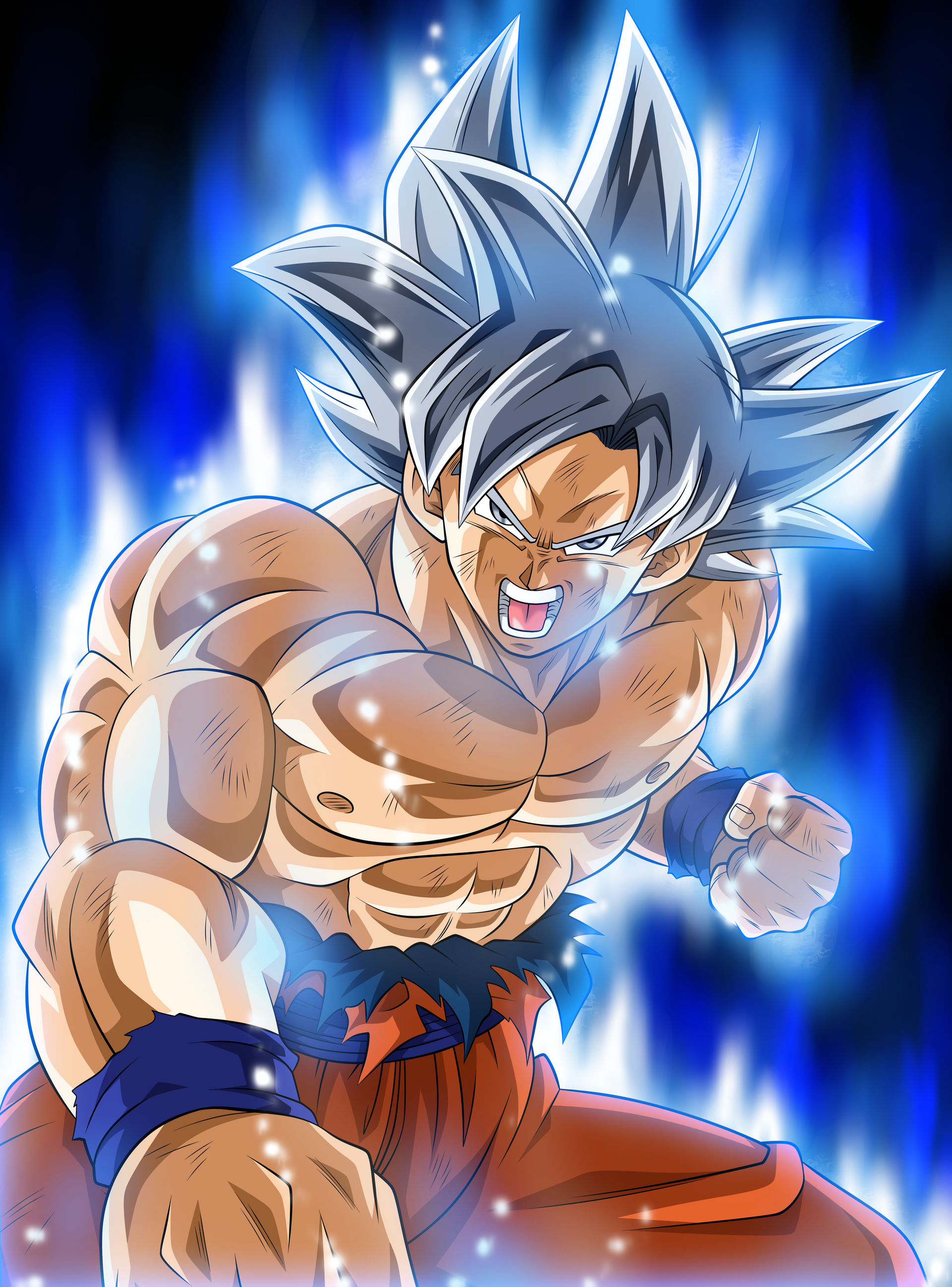 Goku Ultra Instinto Dominado (Poster) by SSJROSE890 on DeviantArt