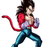 Vegeta Super Saiyajin 4 Render 1