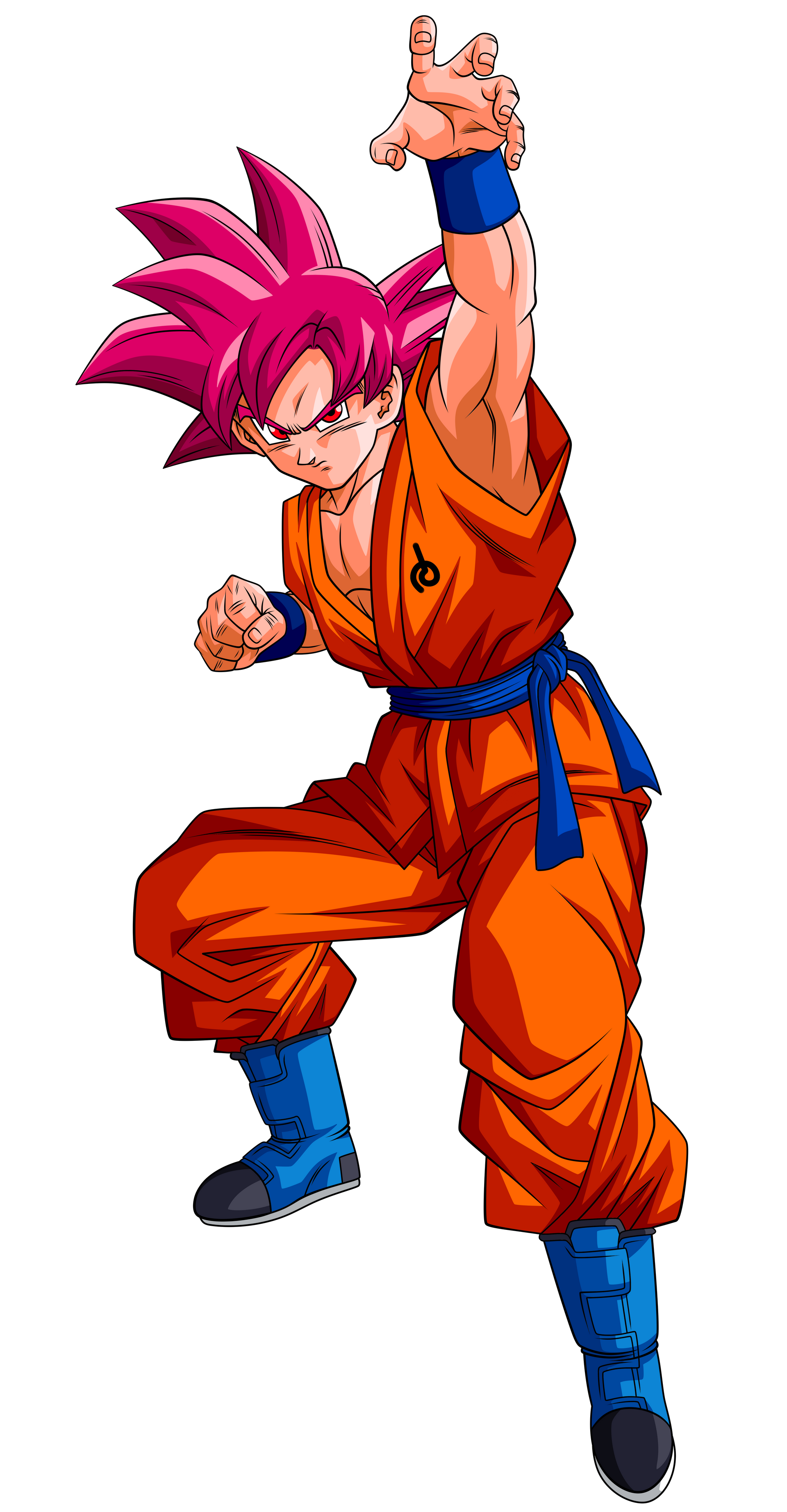 Goku Super Saiyajin Dios Render 2 by SSJROSE890 on DeviantArt