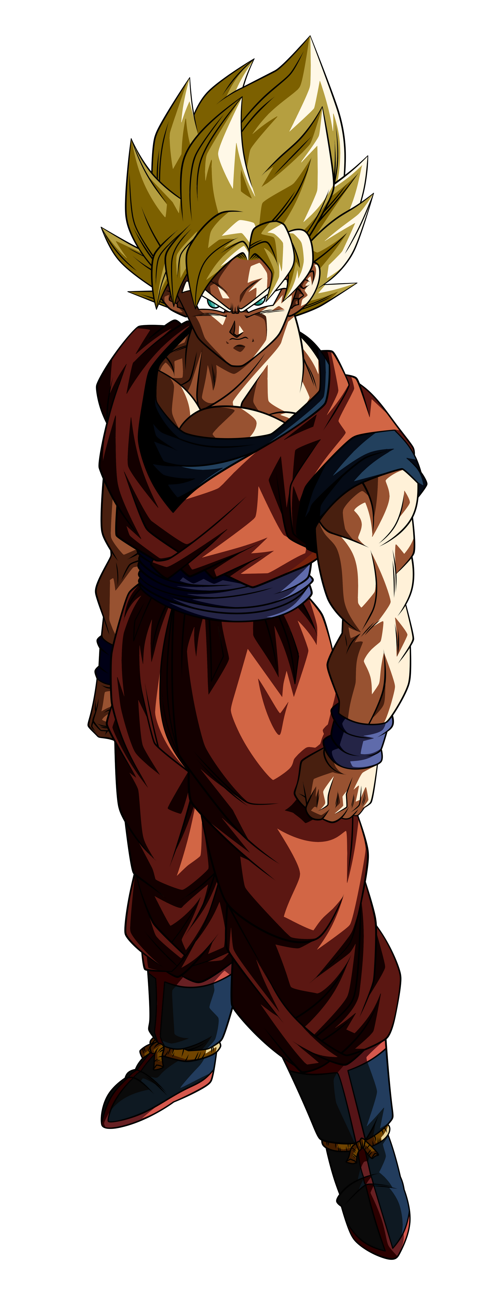 Goku Super Saiyajin Render 1 (Alt.5) by SSJROSE890 on DeviantArt