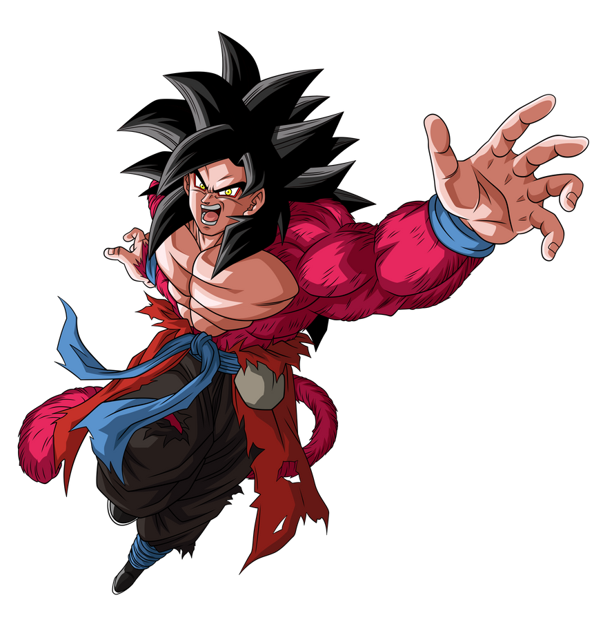 Goku (DBS) SSJ4 Limit Breaker Remake w/ Aura by GokuLSSlegendary on  DeviantArt