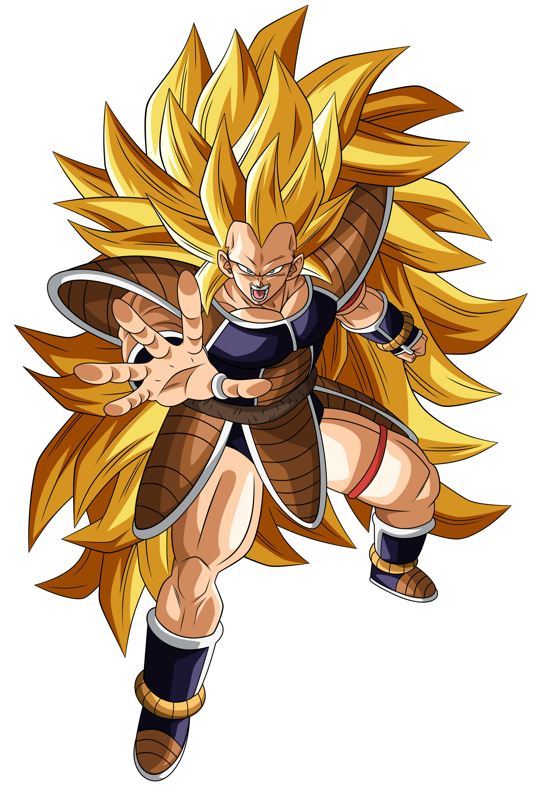 Raditz SSJ3 Render 1 by SSJROSE890 on DeviantArt