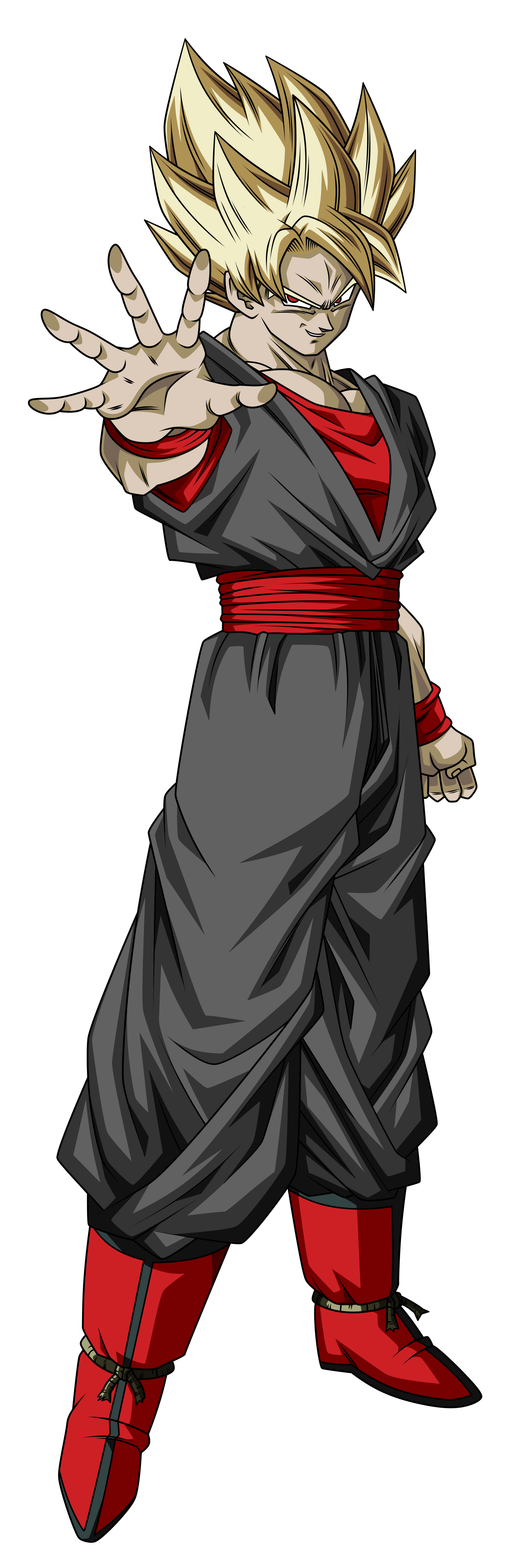 Evil Goku  1 (Clone Goku Palette) by SSJROSE890 on DeviantArt