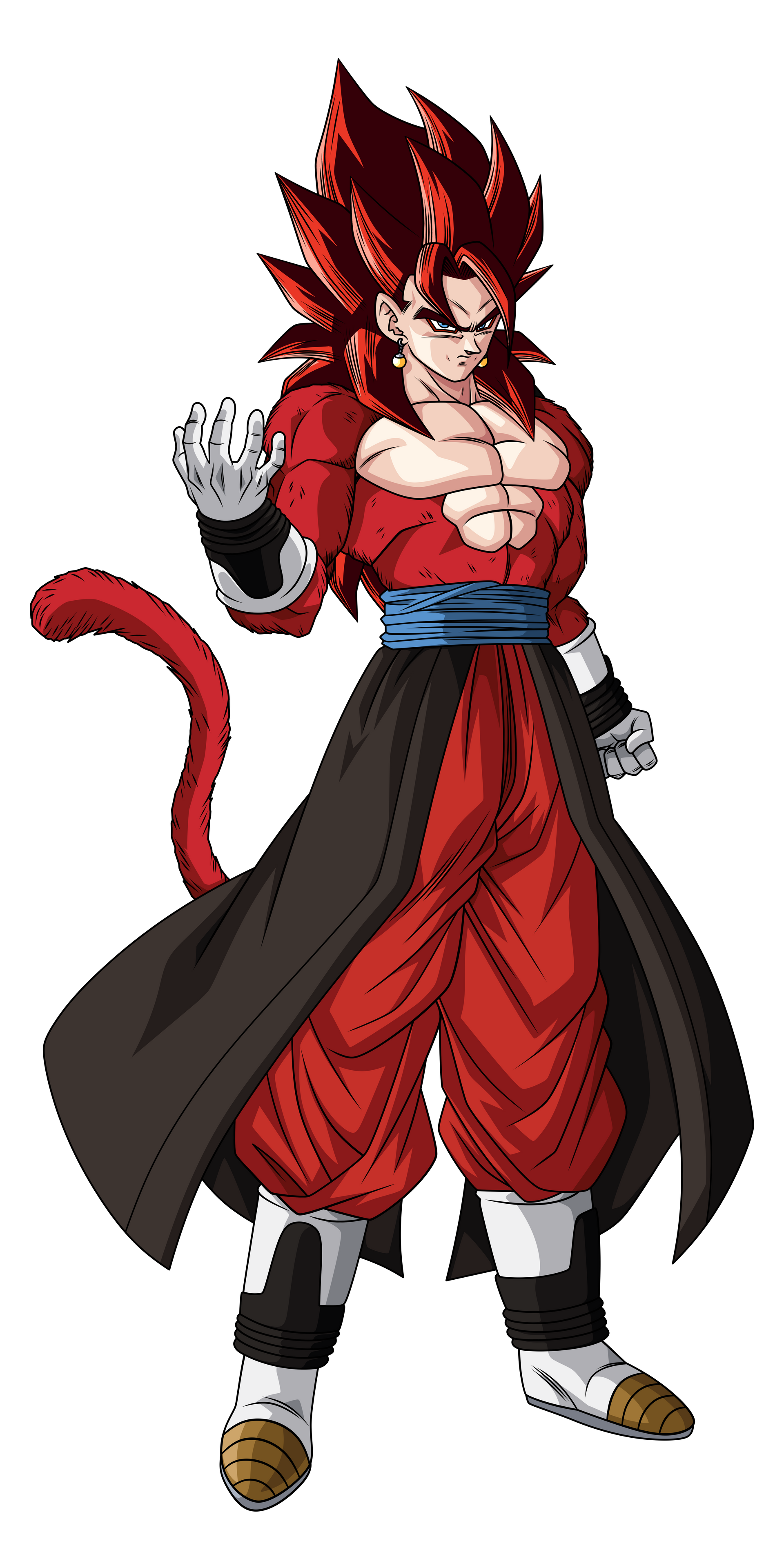 Vegetto Xeno SSJ4LM | 1 by SSJROSE890 on DeviantArt