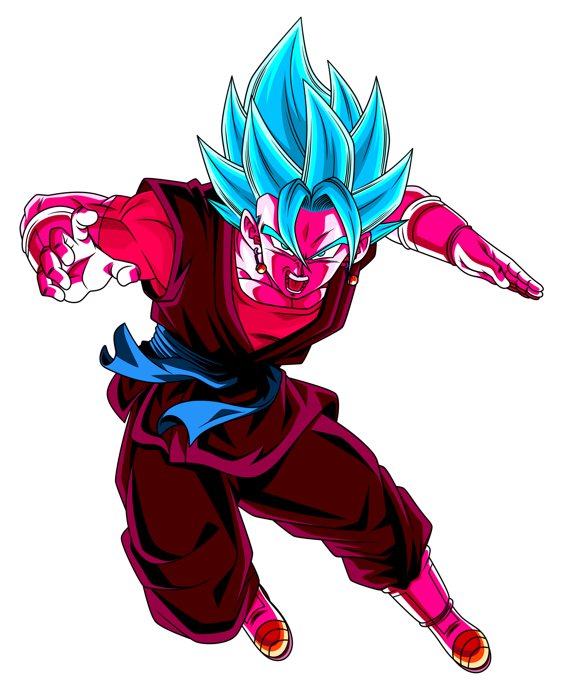Goku (DBS) ssj blue kaioken x20 by xchs on DeviantArt
