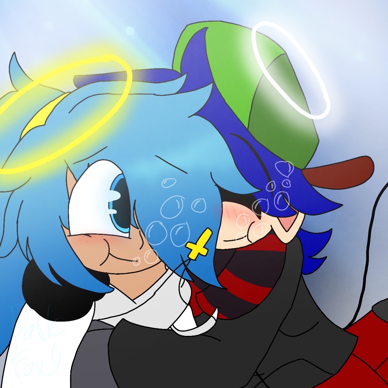 Neppy Dark and Neppy by RockitTheNewOne on DeviantArt