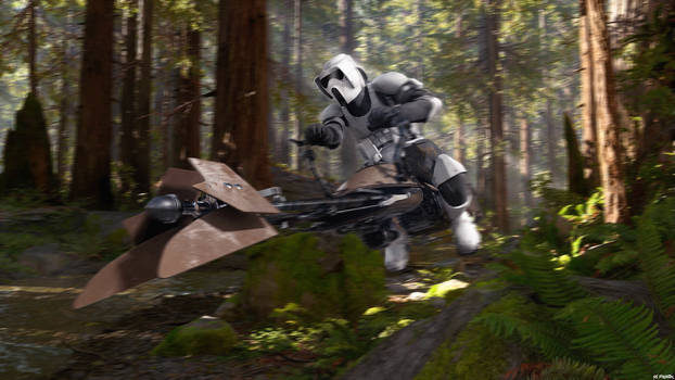 Scout Trooper Speederbiker Endor