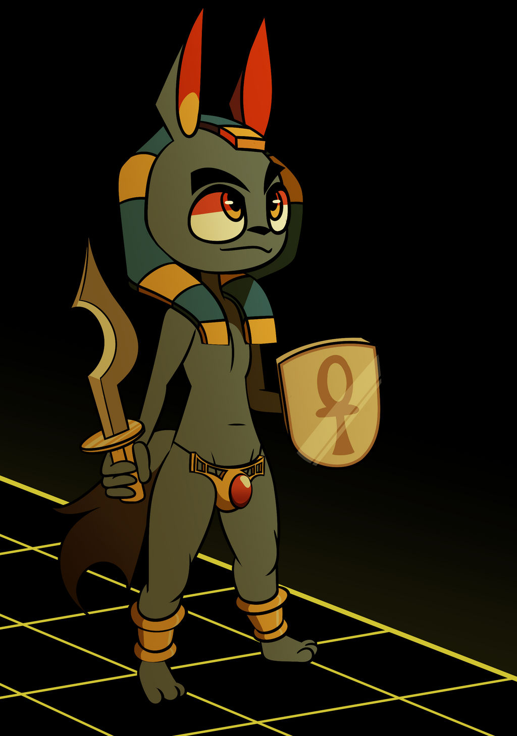 pic Anubis And The Buried Bone anubis and the buried bone by