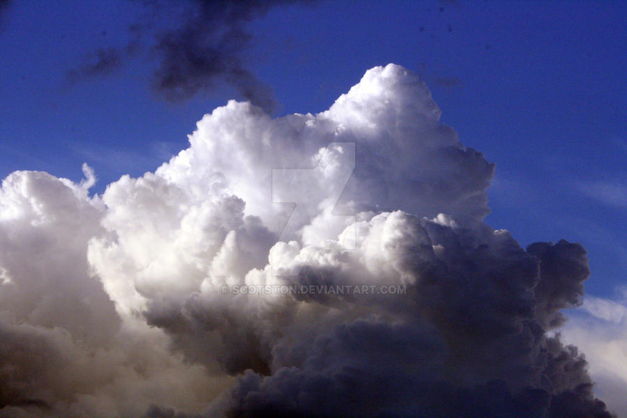 Watching the storm pass by...