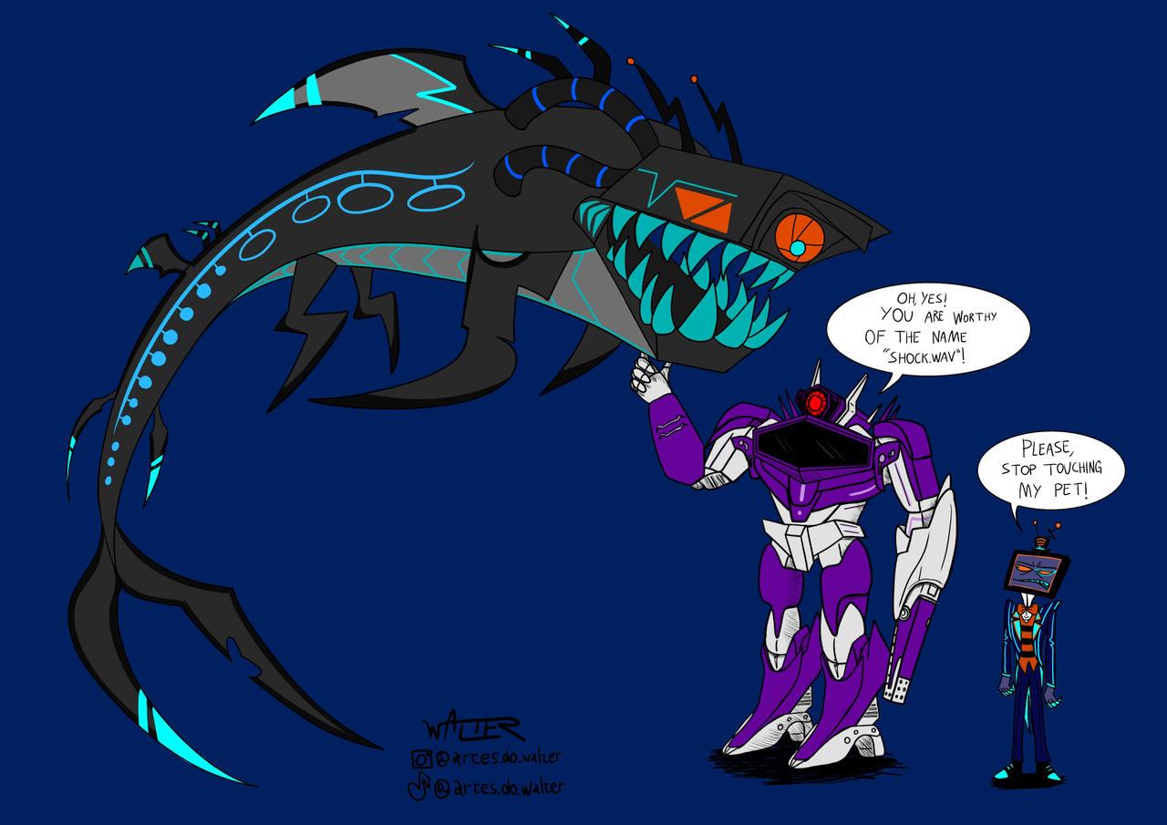 Shockwave Matching Crossover: Shockwave meets Shock.wav by ArtesdoWalter on DeviantArt