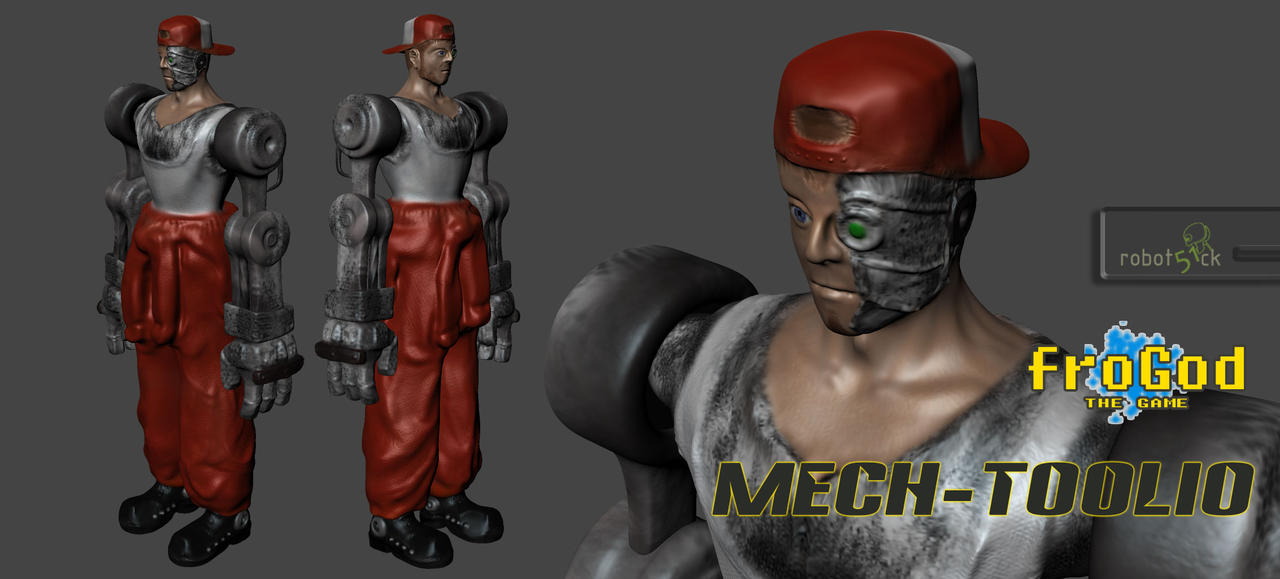 Mech-Toolio_Sculpting_Texturing