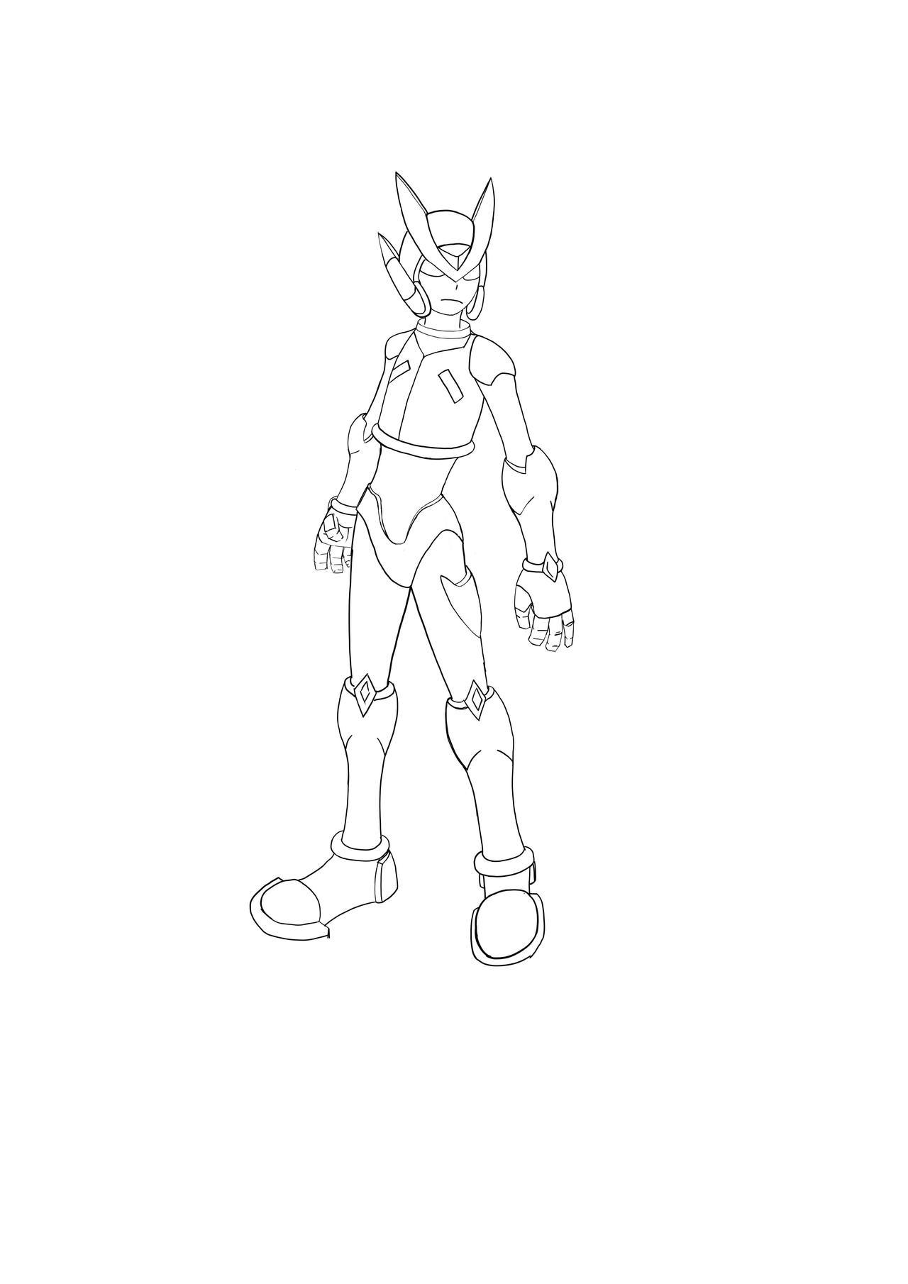 Megaman Zero by Bot1232 on DeviantArt