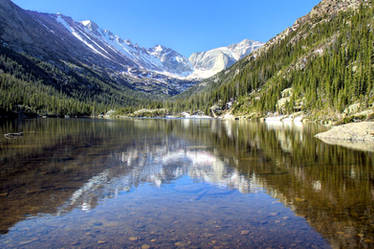 Mills Lake, Rocky Mountain National Park, Colorado