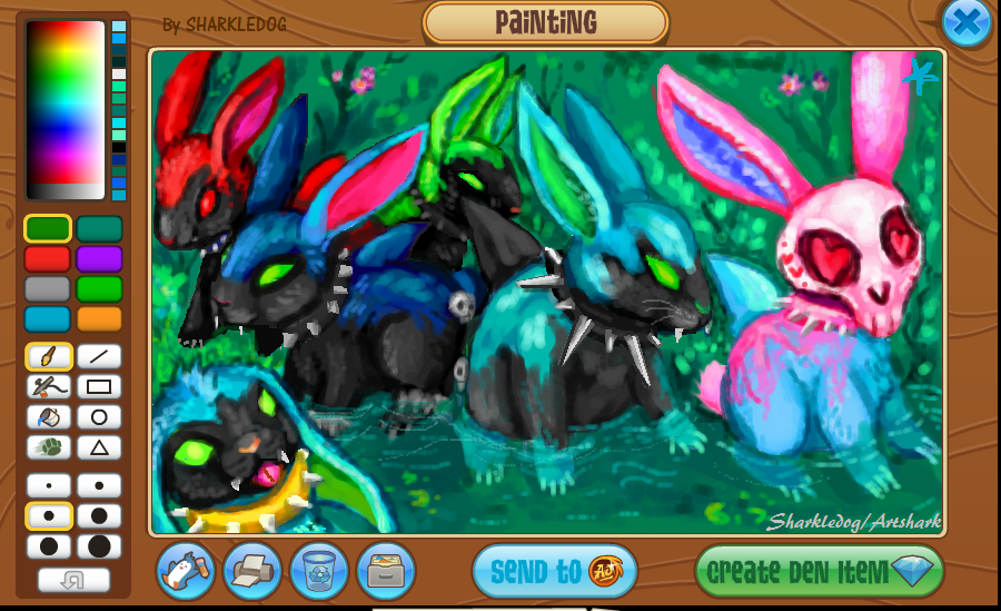 Animal jam wolf art Animal jam wolf art