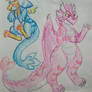Crayon dragons
