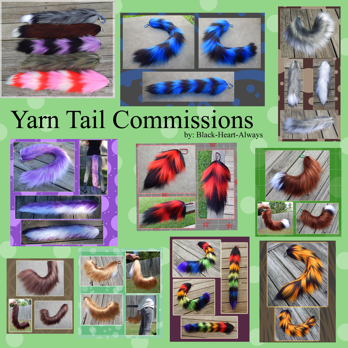 Taking YARN TAIL Commissions for summer!