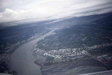 Aerial View of Taipei