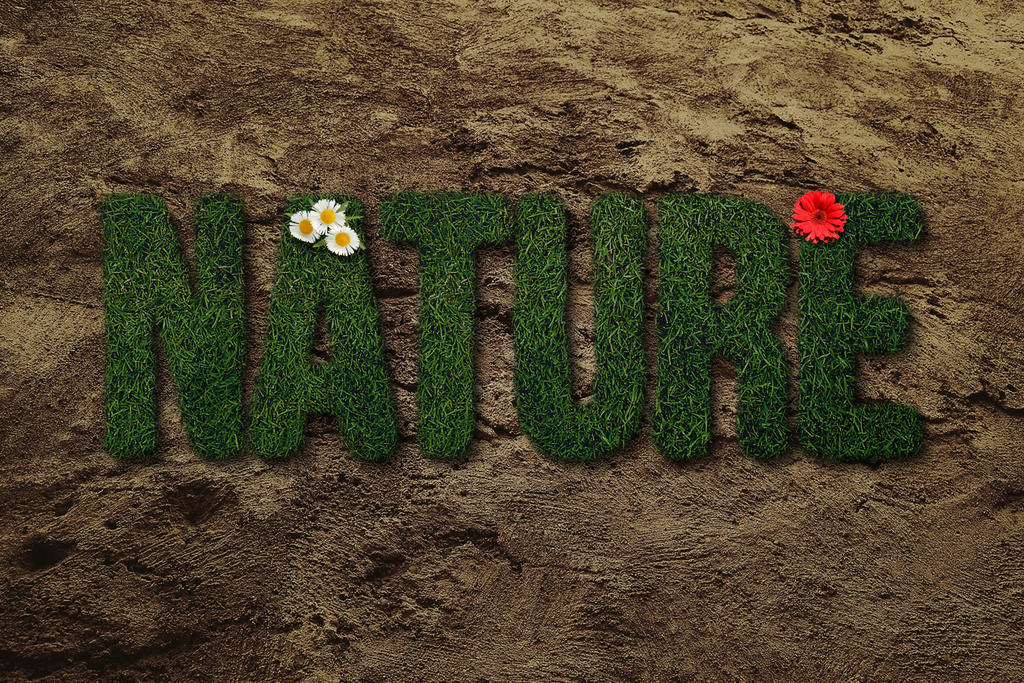 Nature text by cocusca on DeviantArt