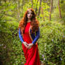 Medieval Pre-Raphaelite lady