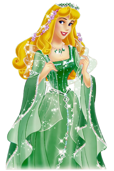 Princess Aurora in Green #21 by MermaidMelodyEdits on DeviantArt